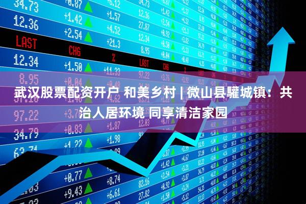 武汉股票配资开户 和美乡村 | 微山县驩城镇：共治人居环境 同享清洁家园